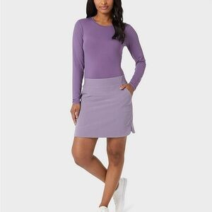 32 DEGREES COOL Purple Athletic Skort, Size L, EUC